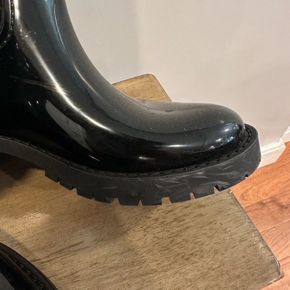 Louis Vuitton Black Women's Rain Boots - Picture 5 of 6